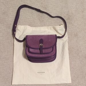 Sezane Romeo bag in Purple Multicolor NWT